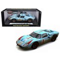 Shelby Collectibles Shelby Collectibles SC405 1 isto 18 1966 Ford GT-40 MK 2 Gulf Dirty Version No. 1 Diecast Car Model Car SC405